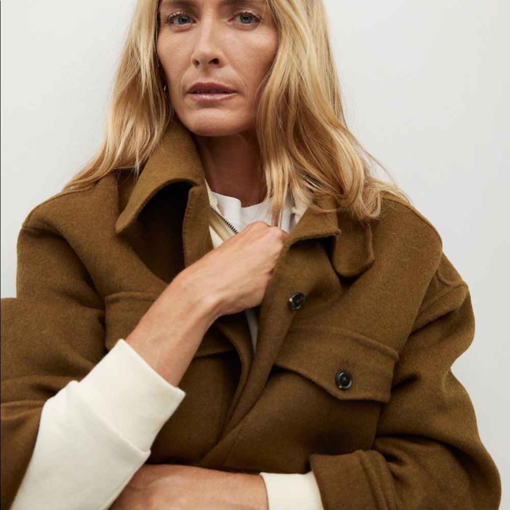 Mango Brown Utility Jacket - Picture 9 of 11